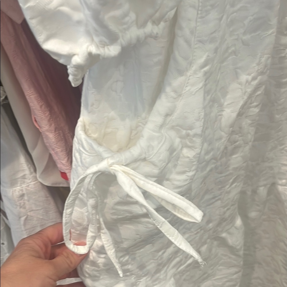 ASOS White Textured Dress - Picture 5 of 5